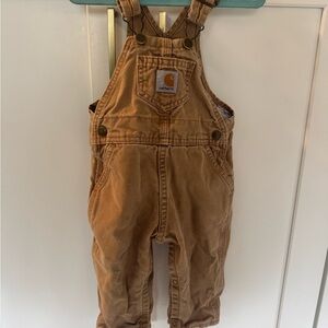 Carhartt 24 month Brown Overalls (with crotch snaps 🫰)